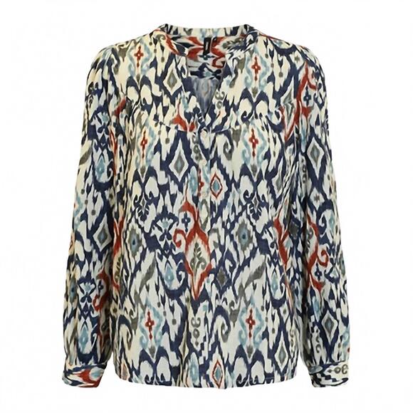 JENSEN Tops - NEW JENSEN women's button up blouse in turtledove mix